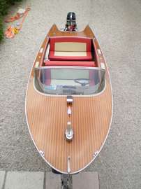 MOTOSCAFO in legno MORETTI WALMARA 1964